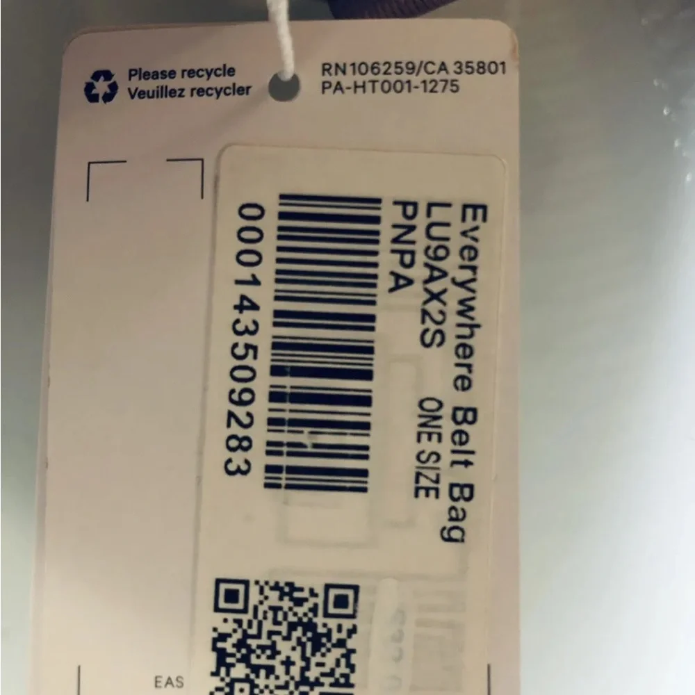 🆕 NWT Lululemon Everywhere Belt Bag 1L Pink Pastel - Picture 7 of 8